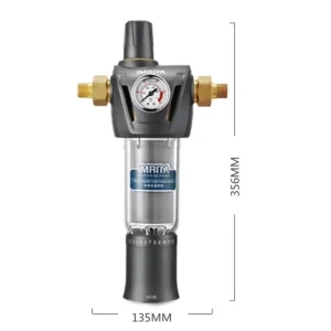 IMRITA Prefilter Whole House Home 6000L h Flushable Spin Down Mesh Tap Filtre a Eau Pre Water Filter for Under Sink