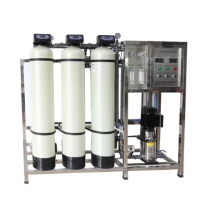 ISO/CE Certified 500LPH Hard Water Treatment Automatic RO Water Softener Purification System