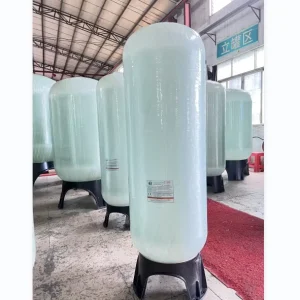 ISO-Certified FRP Media Filter Tank with Sand Pump for Salt Water Treatment