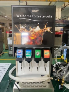Iced Cola Drink Dispenser Soda Drink Dispenser Sprite Orange Juice Beverage Dispenser