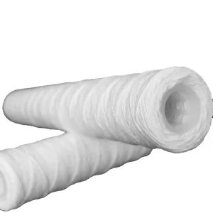 Industrial 10 20 30 40 Inch String Wound Filter Cartridge for Well Water Sediment Filter Replacement Water Treatment