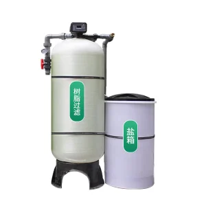 Industrial 10 Ton/H Automatic Water Softener Single Vessel High-Flow Anti-Scale Water Softening System for Commercial Factory Use