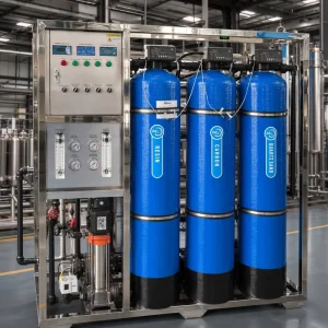 Industrial 1000LPH Reverse Osmosis Water Treatment Plant Automatic PLC-Controlled RO Purification System Stainless Steel OEM
