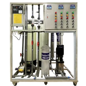 Industrial 1000LPH Water Filtration and Purification Treatment Machine RO Reverse Osmosis
