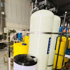 Industrial 10T 50T RO Water Softener Machine 1 Year Warranty Core Bearing Boiler Water Refining System for Water Treatment