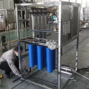 Industrial 1t 1000lph RO Membrane Water Purifier Softener Panel Pump Automatic Control Reduce Hardness for Well River Tap Water