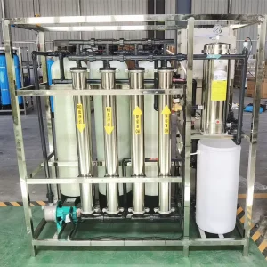 Industrial 2 Ton RO Water Purifier Groundwater Well Water Treatment System with Pump and Motor Sink Reverse Osmosis System