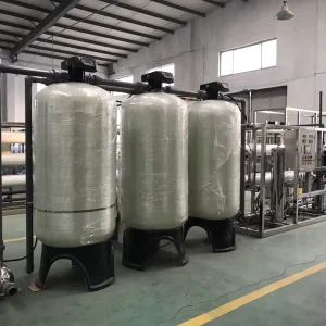 Industrial 250L/H Drinking Water Treatment Softening Machine and Brackish Water Filter with 50%-60% Recovery Rate