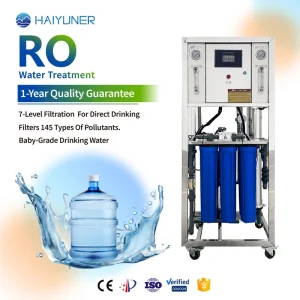 Industrial 304 Stainless Steel Water Filter Machine with 4040 RO Membrane Reverse Osmosis System for Deep Well