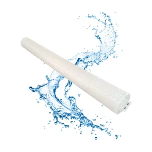 Industrial 40 Inch PP High-Flow Pleated Membrane Filter Element for Water Treatment Equipment