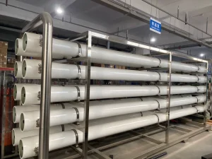 Industrial 45kW Reverse Osmosis Water Treatment Plant with Softening, Ion Exchange, and Pressure Vessel