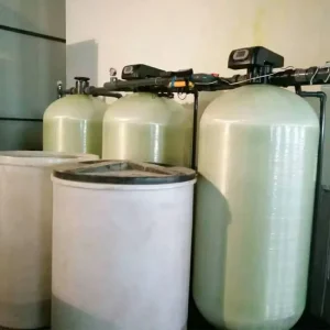 Industrial 500LPH PLC-Controlled Gearbox Automatic Water Softener Pressure Vessel Reverse Osmosis System