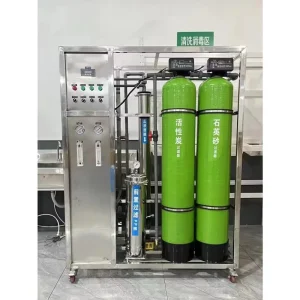 Industrial Alkaline Water Purifier RO System 500L Pump Purifying Machine