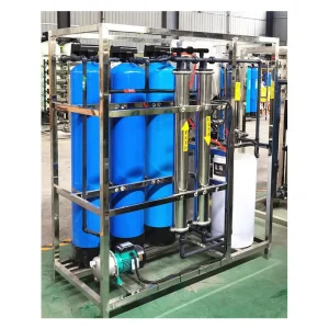 Industrial Automatic Reverse Osmosis 250LPH Drinking Water Purification System Water Filter Machinery