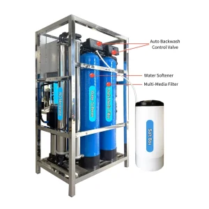 Industrial Car Wash Special Water System Reverse Osmosis Water Softening Quartz Sand Activated Carbon Multi-Media 1 Year