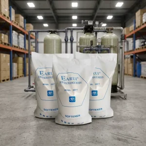 Industrial Cation Exchange Resin Media, 2000 L/Hour, for Boiler and DI Water Systems