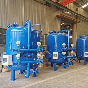 Industrial Circulating Water Filter for Agricultural Irrigation Multi-Media Shallow Sand Filter