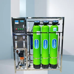 Industrial Commercial High-Flow Reverse Osmosis Water Purifier Plant with SS304 PLC Pump