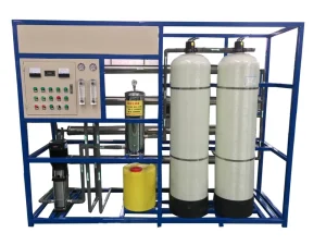 Industrial Commercial RO Water Filtration System Pump Engine 2000L/Hour Drinking Water Treatment Equipment