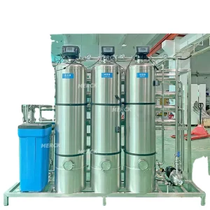 Industrial Commercial Reverse Osmosis RO Water Treatment System Purification Plant Machinery Pump PLC