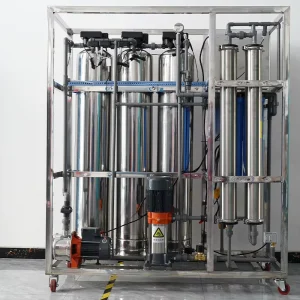 Industrial Commercial Stainless Steel Reverse Osmosis Water Treatment System Pump 500L Hour Drinking Water Filter Machine