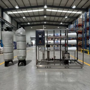 Industrial Deionized Water Machine RO System Ultrapure Water Treatment Equipment Demineralizer Plant for Lab