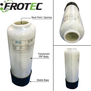 Industrial FRP Water Softener Tank 150PSI Composite Pressure Vessel for Reverse Osmosis Filtration System 1035 1054 1665