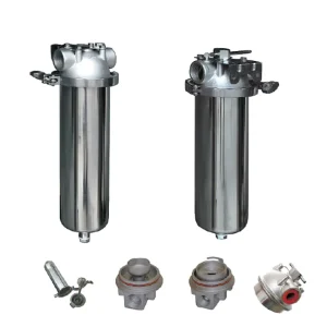Industrial High-Pressure 304 Stainless Steel 5-Inch Housing Water Prefilter System