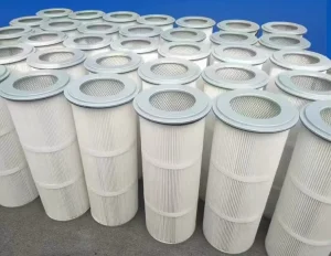 Industrial Pleated Dust Collector Filter Cartridge for Sandblasting and Dust Extraction