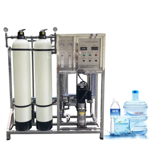 Industrial RO Plant Reverse Osmosis 1500 GPD 500 L/H Water Purification System for Potable Water Treatment