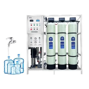 Industrial RO Reverse Osmosis Water Treatment System FRP SUS304 Frame Commercial Water Purification Equipment