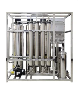 Industrial RO Reverse Osmosis Water Treatment System Stainless Steel Pump Ultrapure Purified Water 220V Motor 1 Year