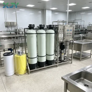 Industrial RO Water Filter System, 1000 LPH Reverse Osmosis Water Purifier for Bottling Lines