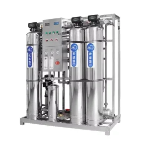 Industrial RO Water Filter System with PLC and Pump 1000L/Hour for Pure Water Treatment Plants