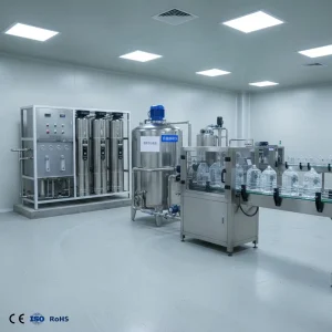 Industrial RO Water Treatment System 500 LPH 12 TPD for Brewery and Beverage Factory