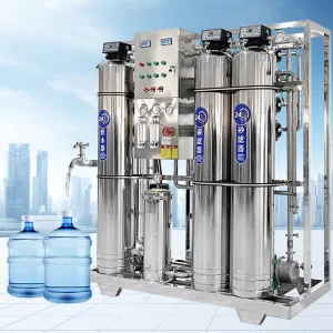 Industrial Reverse Osmosis Drinking Water Filtration System with Steel Tank Pump and Core Filter Components for Laboratories and Industry