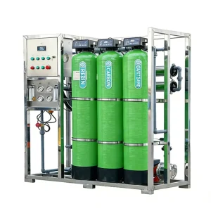 Industrial Reverse Osmosis Purification System 500 Liters Per Hour with Pump and 1 Year Warranty for Mineral Water Factory