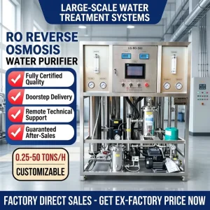 Industrial Reverse Osmosis RO Water Purification System