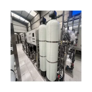 Industrial Reverse Osmosis Water Purifier Machine 1000L 1500L/Hour PLC Pump Engine Water Treatment Plant