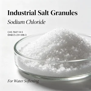 Industrial Salt Granules Sodium Chloride CAS 7647-14-5 EINECS 231-598-3 for Water Softening