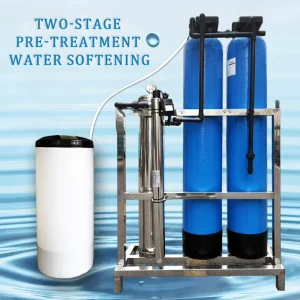 Industrial Sodium Ion Exchange Water Softening Plant for Boiler Water with Brine Regeneration