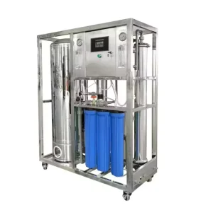 Industrial Stainless Steel Automatic RO Water Filter System 500LPH with Pump, 220V