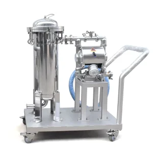 Industrial Stainless Steel Water Bag Filter Canister for Chemical Filtration Systems