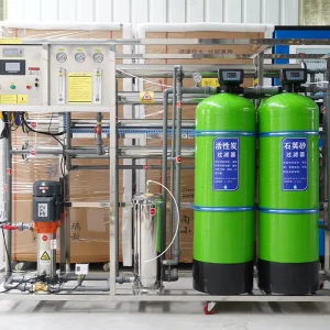 Industrial Stainless Steel Well Water Purification System with Core Filter Tank, Pump, and Reverse Osmosis