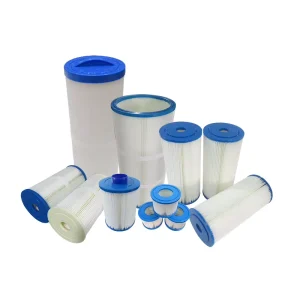 Industrial Swimming Pool and Hot Tub Spa Water Filter Element Cartridge Structure ISO9001 Certified for Water Filtration