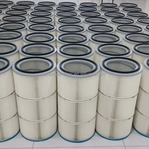 Industrial Synthetic Replaceable Polyester Media Supplier Air Intake Air Filter Cartridge