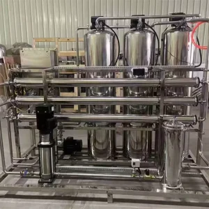 Industrial Two-Stage Reverse Osmosis Water Treatment Equipment with RO Membrane