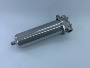 Industrial Use Liquid Treatment Center Inline Water Treatment System Stainless Steel Housing Single Cartridge Prefilter