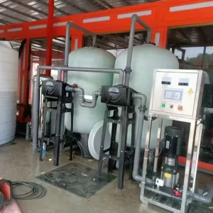 Industrial Water Softener Filter Purification System with Hardness Reduction Salt Removal and Automatic 3000L/Hour Operation