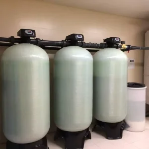 Industrial Water Softener Plant with PLC Control for Cooling Tower and Manufacturing Water Treatment